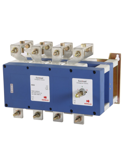 HAVELLS, 4 Pole, 800A, EUROLOAD ON LOAD CHANGEOVER SWITCH 