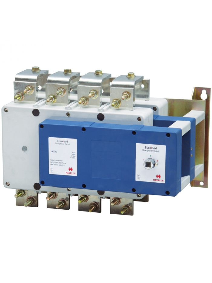 HAVELLS, 4 Pole, 1250A, EUROLOAD ON LOAD CHANGEOVER SWITCH 