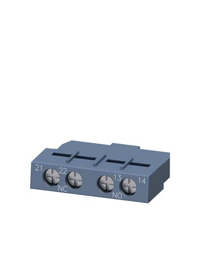 SIEMENS, Transverse auxiliary switches With screw terminals, mountable on front for 3RV2 MPCB