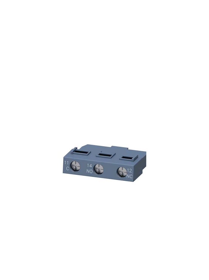 SIEMENS, Transverse auxiliary switche for operation in dusty atmospheres and in solid-state circuits with low operating currents