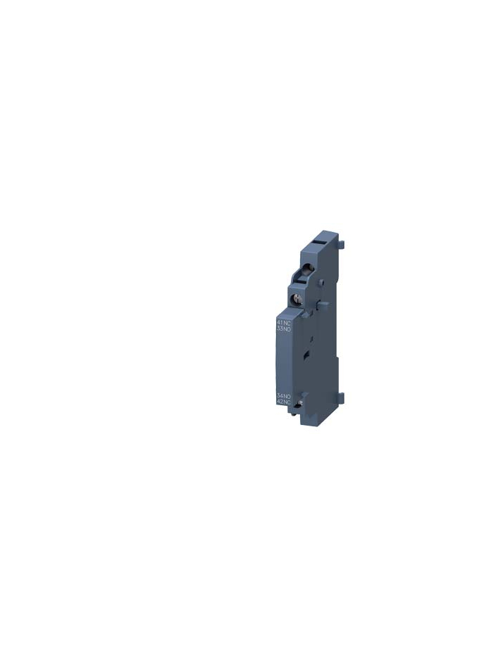 SIEMENS, Lateral auxiliary switches with screw terminals mountable on the left for 3RV2 MPCB