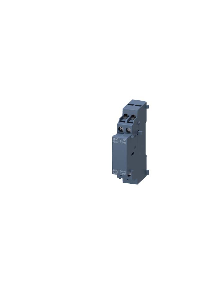 SIEMENS, Lateral auxiliary switches with screw terminals mountable on the left for 3RV2 MPCB