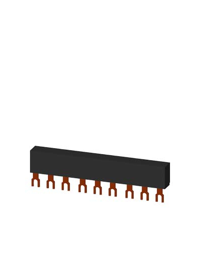 SIEMENS, 3 phase Busbar system, Number of MPCBs that can be connected Without lateral accessories, for 3RV1 MPCB