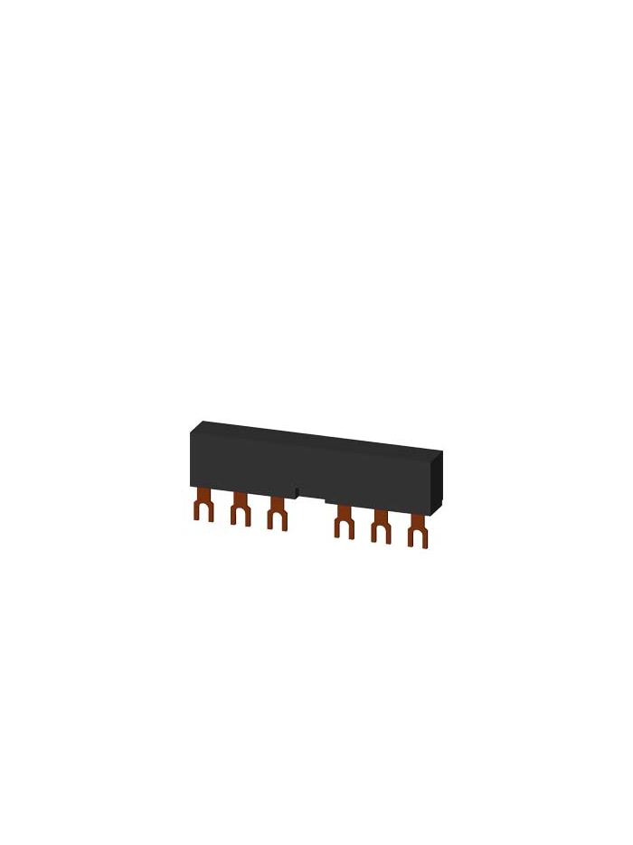 SIEMENS, 3 phase Busbar system, Number of MPCBs that can be connected With lateral auxiliary switch, for 3RV1 MPCB