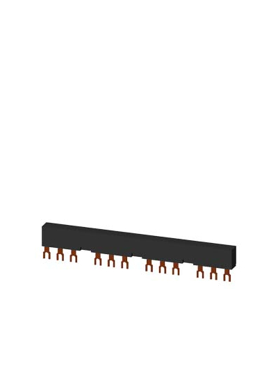 SIEMENS, 3 phase Busbar system, Number of MPCBs that can be connected With lateral auxiliary switch, for 3RV1 MPCB