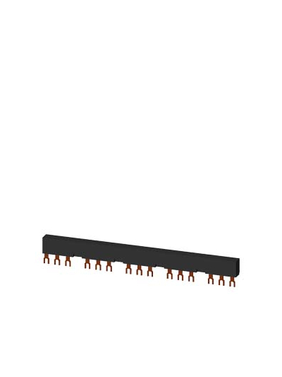 SIEMENS, 3 phase Busbar system, Number of MPCBs that can be connected With lateral auxiliary switch, for 3RV1 MPCB