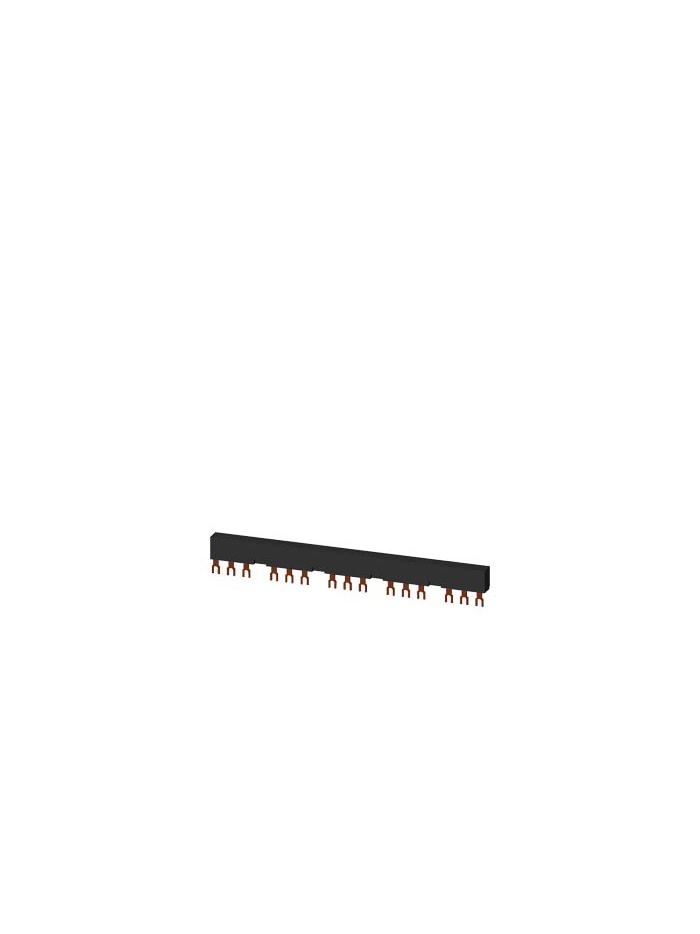 SIEMENS, 3 phase Busbar system, Number of MPCBs that can be connected With lateral auxiliary switch, for 3RV1 MPCB
