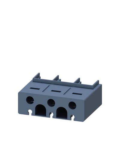 SIEMENS, Mounting accessories, Covers for devices with box terminals and 2 units required per device for 3RV1 MPCB