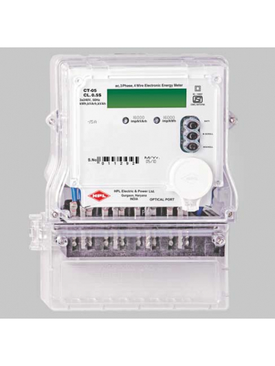 HPL, 5A, 3 Phase, HT-CT Operated Trivector MULTIFUNCTION DLMS Type ENERGY METER