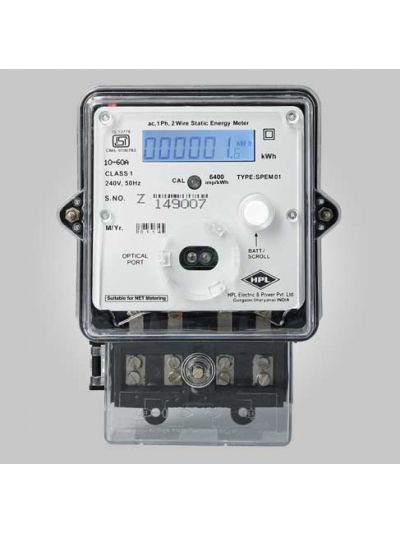 HPL, 10-60A, 1 Phase, DLMS Type NET METER