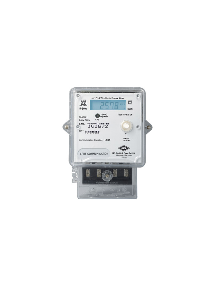 HPL, 5-30A, 1 Phase, LPR ENABLED METERs