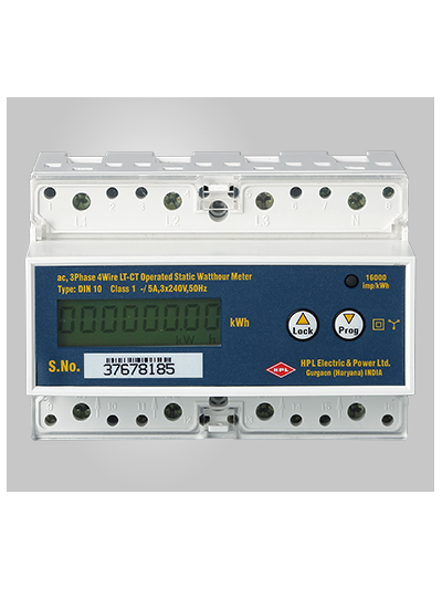 HPL, 5A, 3 Phase, MULTIFUNCTION ENERGY METER