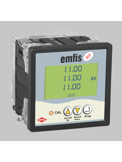 HPL, 3 Phase, 3 Wire, emfis HT, Panel Mounted MULTYFUNCTION ENERGY METER