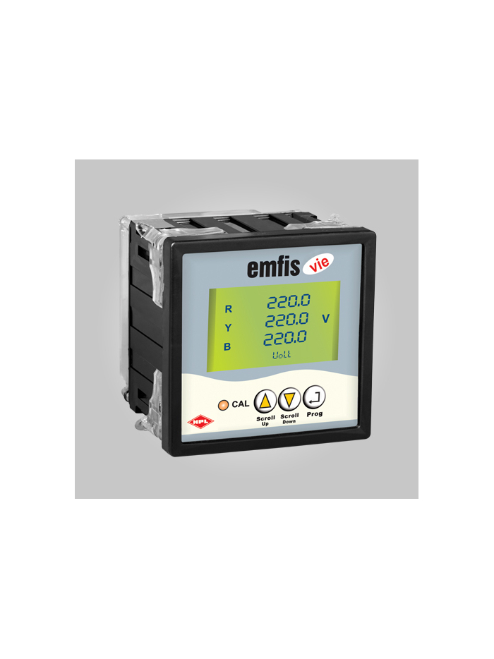 HPL, emfis vie, Panel Mounted MULTYFUNCTION ENERGY METER