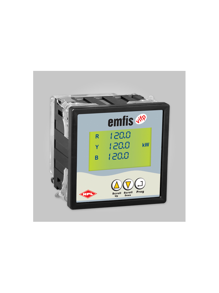 HPL, emfis vifp, Panel Mounted MULTYFUNCTION ENERGY METER