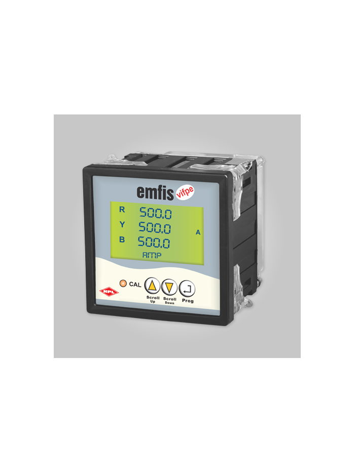HPL, emfis vifpe, Panel Mounted MULTYFUNCTION ENERGY METER