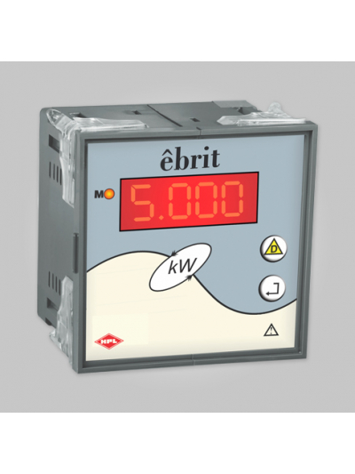 HPL, Class 1, 1 Phase, êbrit Panel Mounted KILO WATT METER