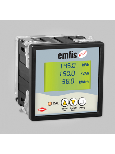 HPL, emfis PLUS, Panel Mounted MULTYFUNCTION ENERGY METER