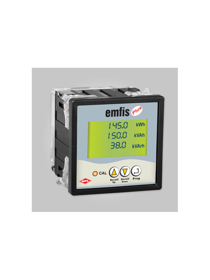 HPL, emfis PLUS, Panel Mounted MULTYFUNCTION ENERGY METER