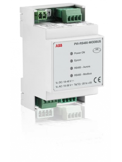 ABB, PVI- Modbus RTU-to-Aurora PROTOCOL ADAPTER WITH STRING INVERTER