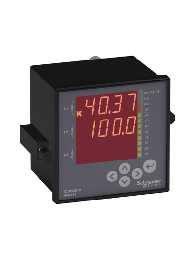 SCHNEIDER, EM6433H MULTYFUNCTION METER