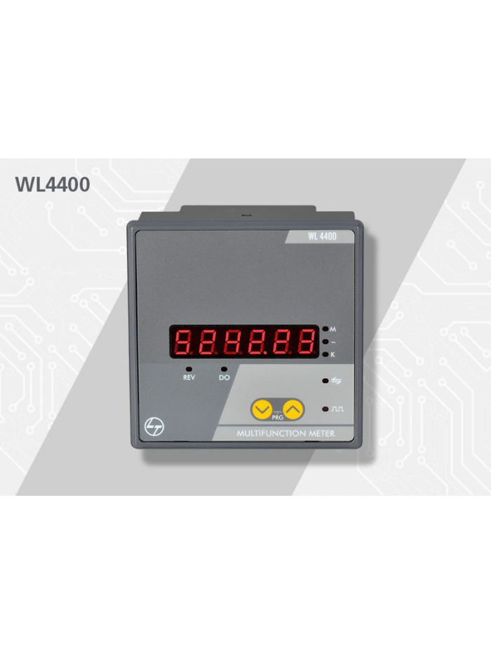 L&T, Class 1 with RS485, MULTIFUNCTION 4400 LED METER 