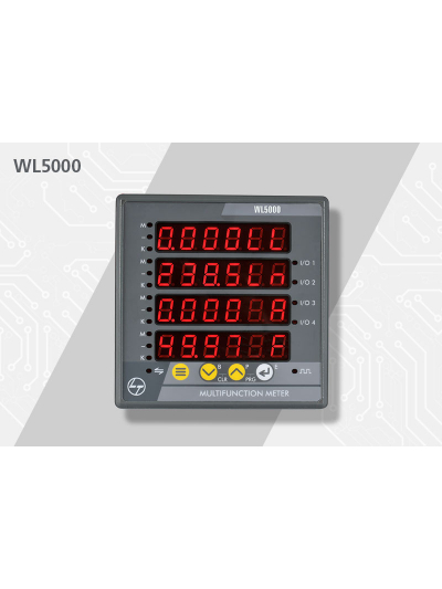 L&T, 0.5 with Ethernet, MULTIFUNCTION 5000 LED METER 