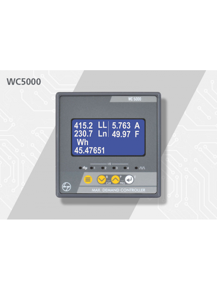 L&T,  Class 1 with RS485, MULTIFUNCTION 5000 LCD METER