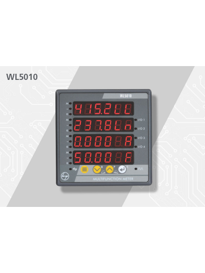 L&T, 0.5s, MULTIFUNCTION 5010, LED METER