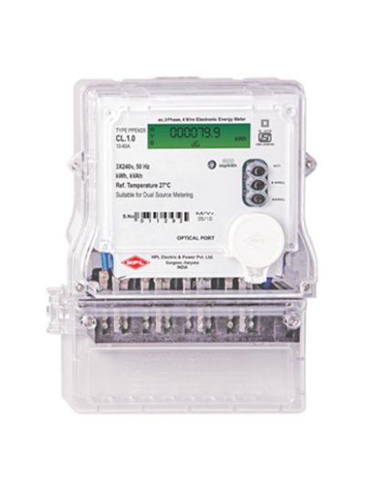 HPL, 5A, 3 phase, Dual Source MULTIFUNCTION ENERGY METER