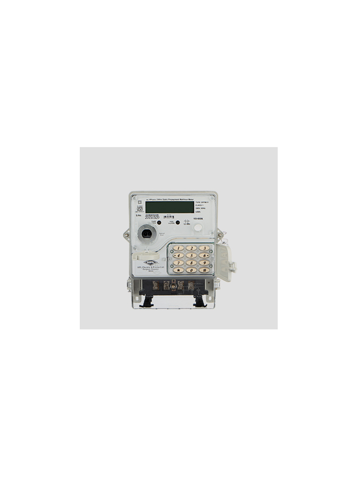 HPL, 10-60A, 1 Phase, PRE PAYMENT METER