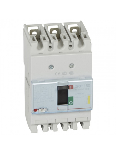 Legrand, 3 Pole, 100A, DPX³ 160 MCCB