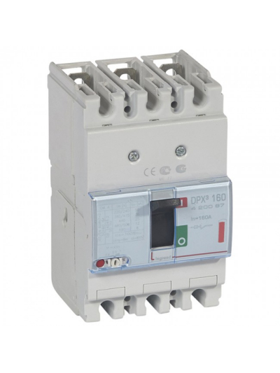 Legrand, 3 Pole, 160A, DPX³ 160 MCCB