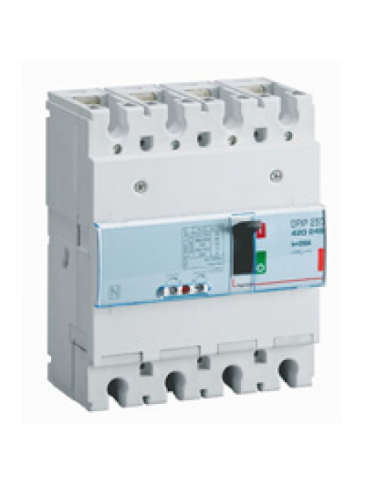 Legrand, 4 Pole, 200A, DPX³ 250 MCCB