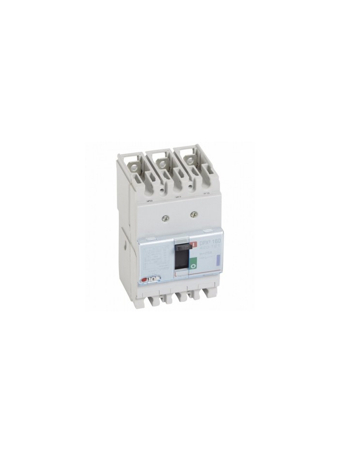 Legrand, 3 Pole, 25A, DPX³ 160 MCCB