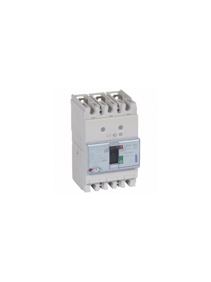 Legrand, 3 Pole, 100A, DPX³ 160 MCCB