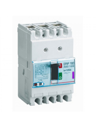 Legrand, 3 Pole, 125A, DPX³ 160 MCCB