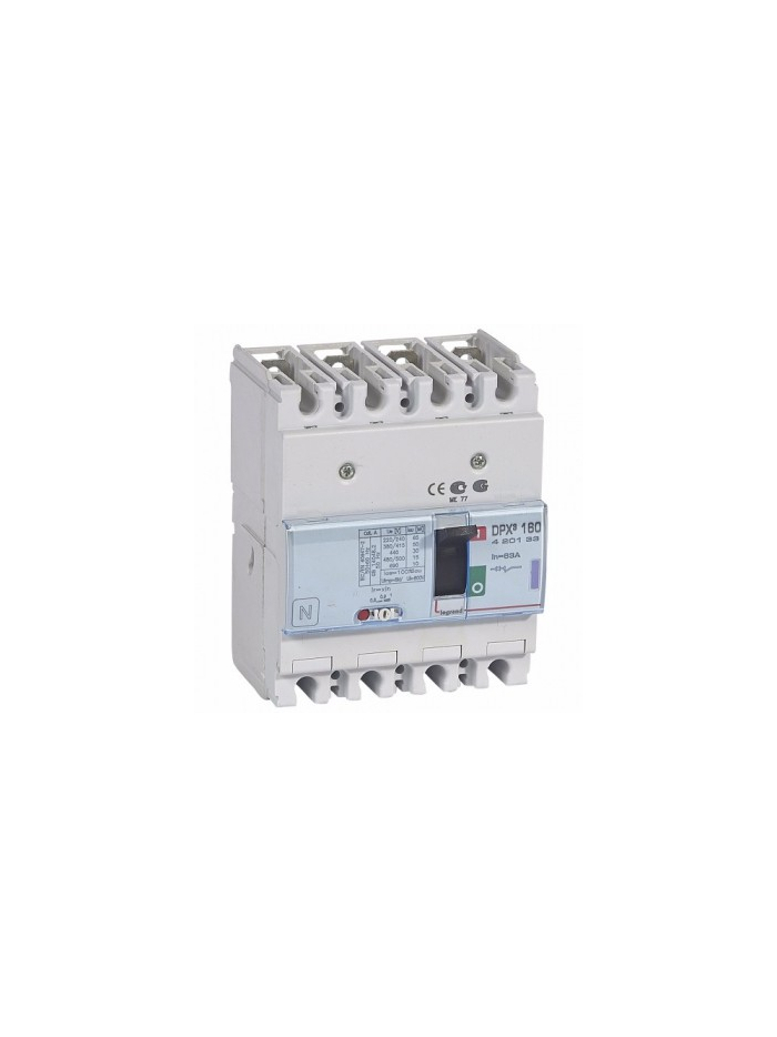 Legrand, 4 Pole, 63A, DPX³ 160 MCCB