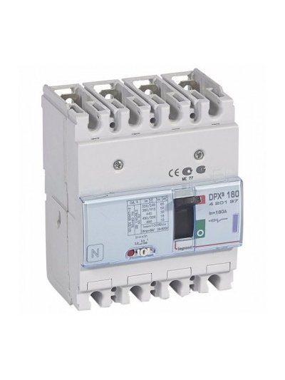 Legrand, 4 Pole, 160A, DPX³ 160 MCCB