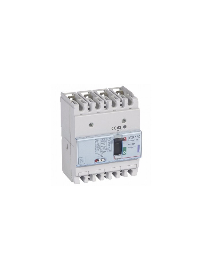 Legrand, 4 Pole, 160A, DPX³ 160 MCCB