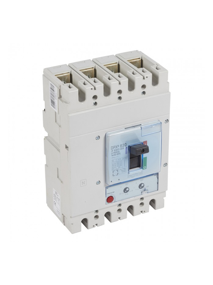 Legrand, 4 Pole, 630A, DPX³ 630 MCCB