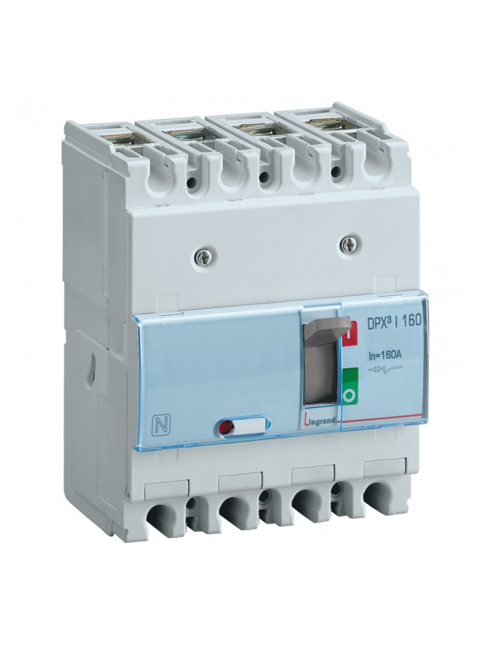 Legrand, 4 Pole, 160A, DPX³ 160 MCCB SD