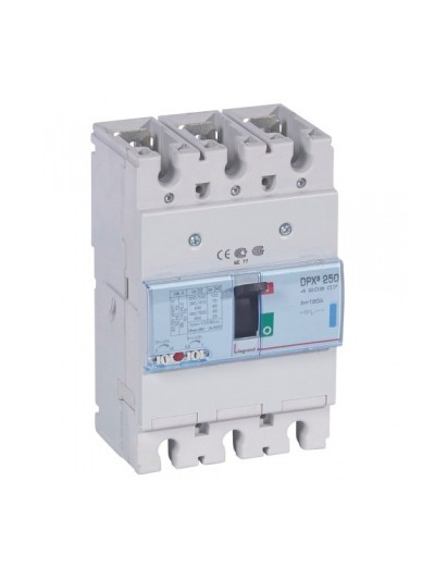 Legrand, 3 Pole, 160A, DPX³ 250 MCCB