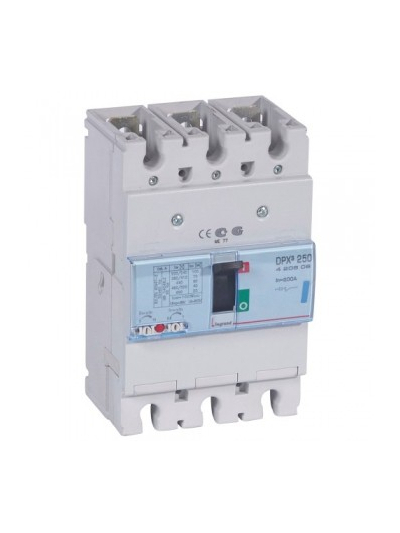 Legrand, 3 Pole, 200A, DPX³ 250 MCCB