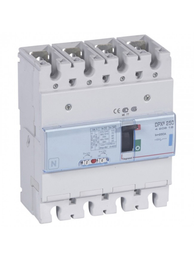 Legrand, 4 Pole, 250A, DPX³ 250 MCCB
