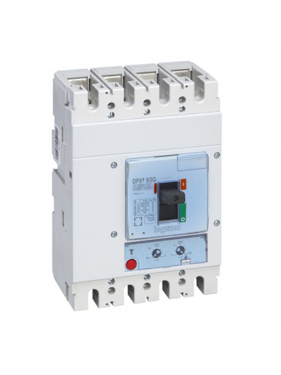 Legrand, 4 Pole, 400A, DPX³ 630 MCCB