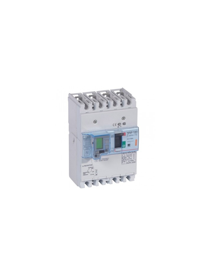 Legrand, 4 Pole, 16A, DPX³ 160 MCCB