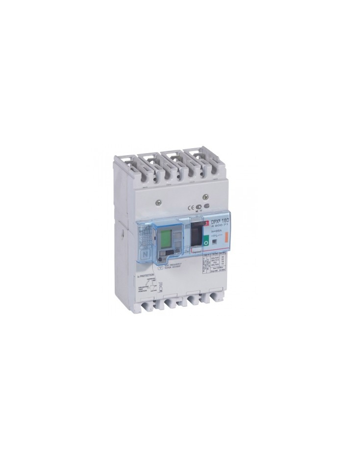 Legrand, 4 Pole, 25A, DPX³ 160 MCCB