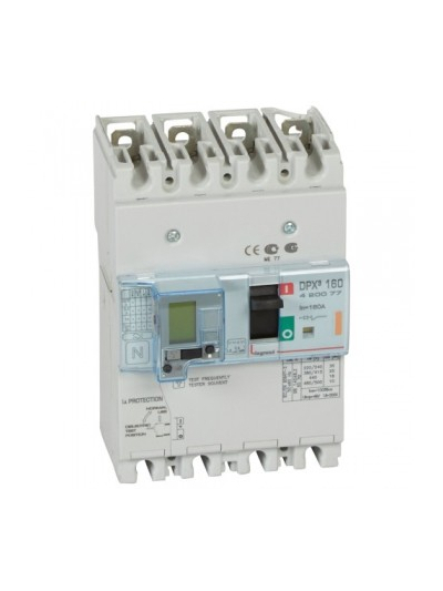 Legrand, 4 Pole, 160A, DPX³ 160 MCCB