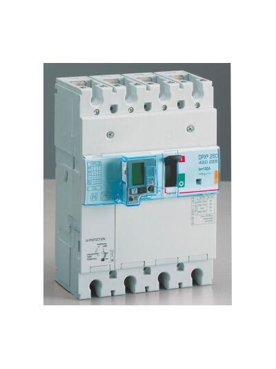 Legrand, 4 Pole, 100A, DPX³ 250 MCCB